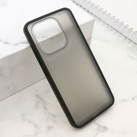 Zastitna maska (futrola) SPACE II - Xiaomi Redmi Note 13 4G crna (MS).