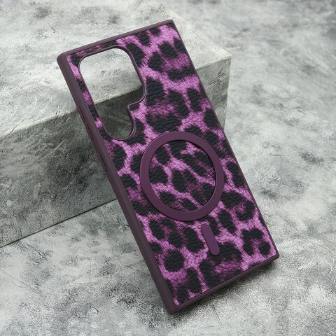 Zastitna maska (futrola) ROAR STYLE MagSafe - Samsung S928 Galaxy S24 Ultra 5G ljubicasta (MS).