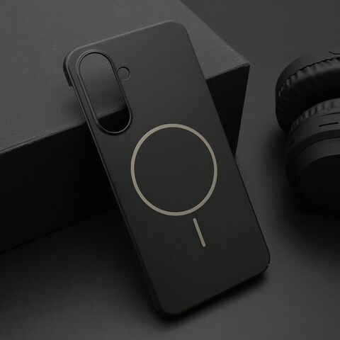 Zastitna maska (futrola) PURE mat MagSafe - Samsung A266 Galaxy A26 5G crna (MS).