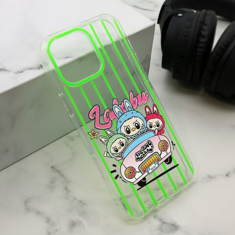 Zastitna maska (futrola) print PARTY - iPhone 16 Pro Max (6.9) zelena LBB004 (MS).