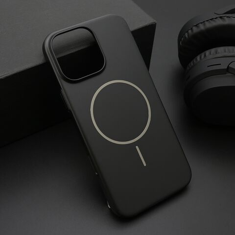 Zastitna maska (futrola) PURE mat MagSafe - iPhone 16 Pro Max (6.9) crna (MS).