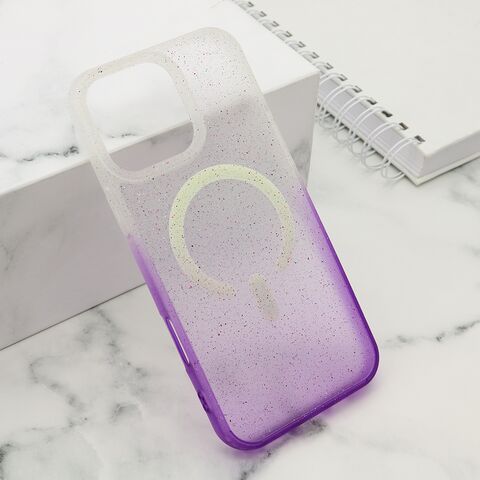Zastitna maska (futrola) Starlight MagSafe - iPhone 16 Pro Max (6.9) ljubicasta (MS).