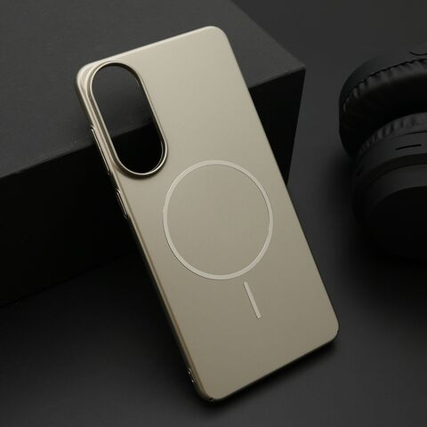 Zastitna maska (futrola) PURE mat MagSafe - Samsung S937 Galaxy S25 Edge 5G zlatna (MS).