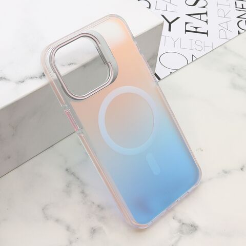 Zastitna maska (futrola) SUNSET MagSafe - iPhone 15 Pro Max (6.7) roze (MS).