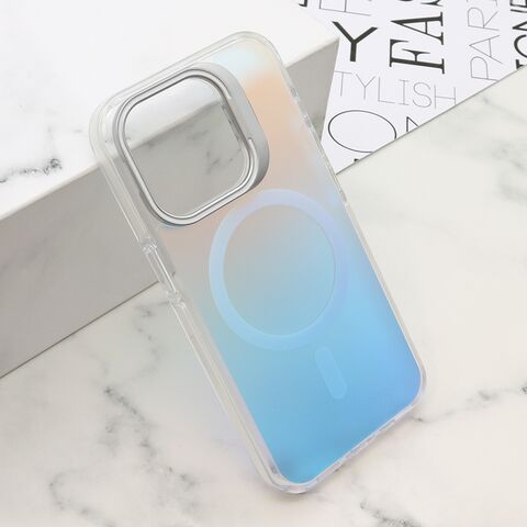 Zastitna maska (futrola) SUNSET MagSafe - iPhone 15 Pro (6.1) bela (MS).