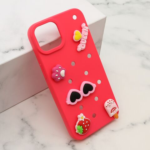 Zastitna maska (futrola) TOY - iPhone 13 (6.1) pink (MS).