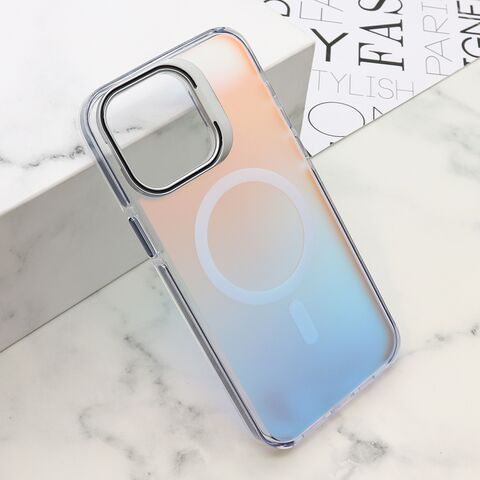 Zastitna maska (futrola) SUNSET MagSafe - iPhone 15 Pro Max (6.7) plava (MS).