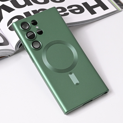 Zastitna maska (futrola) Magsafe Chrome - Samsung Galaxy S23 Ultra zelena.