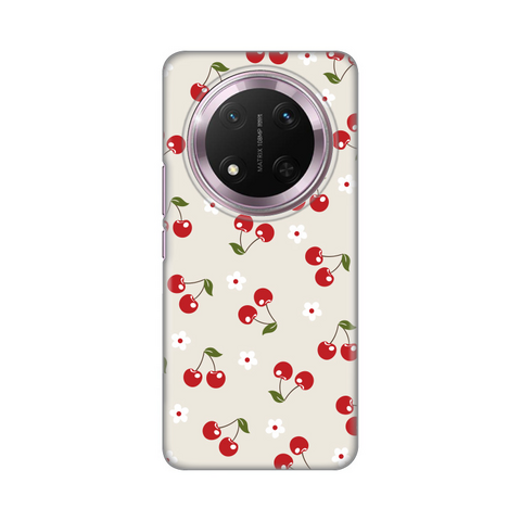 Zastitna silikonska maska (futrola) PRINT - Huawei Honor Magic 7 lite Cherry and Flowers.
