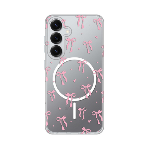 Zastitna maska (futrola) print Magsafe - Samsung S931 Galaxy S25 Cute Bows.