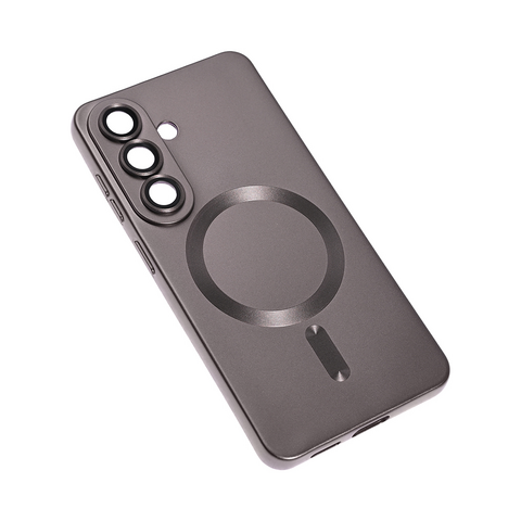 Zastitna maska (futrola) Magsafe Chrome - Samsung S941 Galaxy S26 siva.