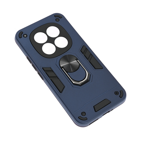 Zastitna maska (futrola) Hard Ring - Xiaomi Redmi Note 15 Pro Plus tamno plava.