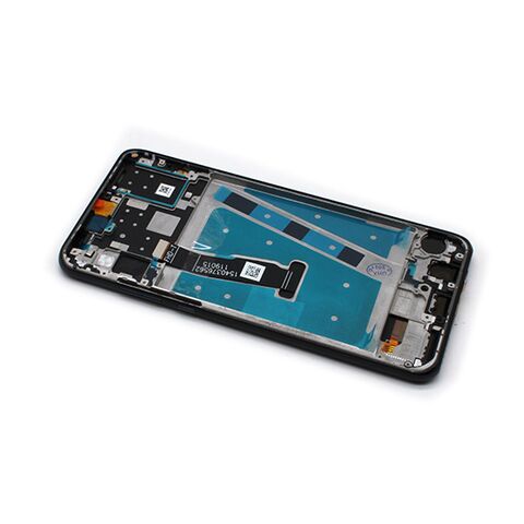 LCD displej (ekran) - Huawei P30 Lite + Touch screen + okvir crni (MS).