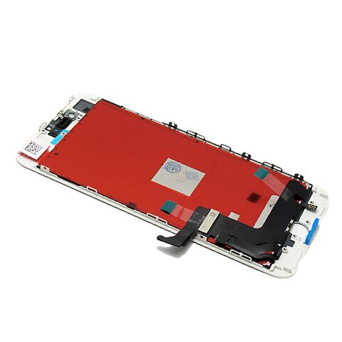 LCD displej (ekran) - Iphone 8 Plus + Touch screen beli (white) high copy (MS).