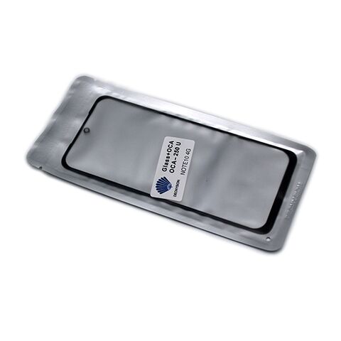 Staklo touchscreen-a - Xiaomi Redmi Note 10 + OCA stiker crni (MS).