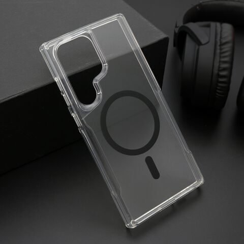 Zastitna maska (futrola) AURA MagSafe - Samsung S928 Galaxy S24 Ultra 5G crna (MS).