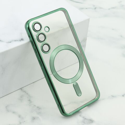 Zastitna maska (futrola) CAMERA PROTECT MagSafe - Samsung S921 Galaxy S24 5G zelena (MS).