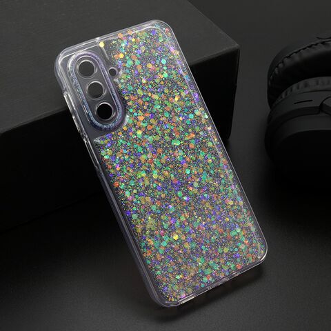 Zastitna maska (futrola) CRYSTAL GLOW - Samsung A175 Galaxy A17/A176B Galaxy A17 5G ljubicasta (MS).