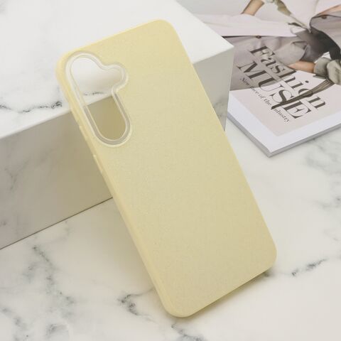 Zastitna maska (futrola) GLOW DUST - Samsung S731B Galaxy S25 FE zlatna (MS).