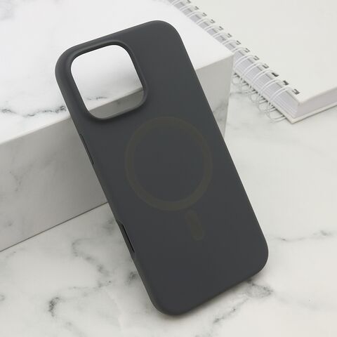 Zastitna maska (futrola) PURE MagSafe - iPhone 16 Pro Max (6.9) siva (MS).