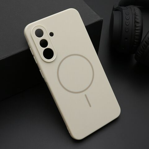 Zastitna maska (futrola) JELLY MagSafe - Samsung A366 Galaxy A36 5G titanijum (MS).