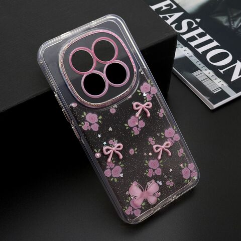 Zastitna maska (futrola) WHISPER - Xiaomi Redmi Note 15 Pro Plus 5G roze (MS).