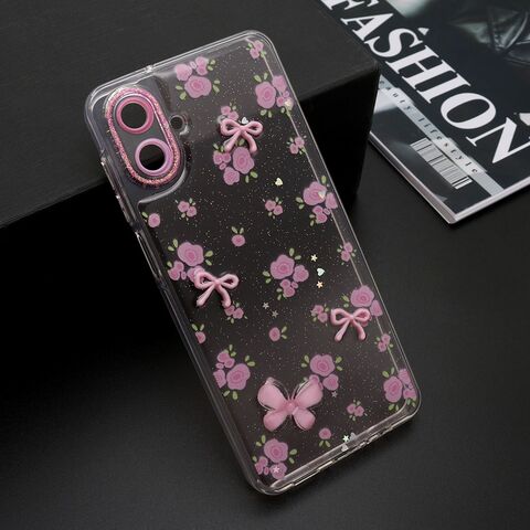 Zastitna maska (futrola) WHISPER - Samsung A075F Galaxy A07 roze (MS).