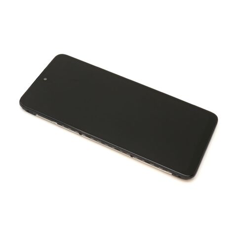 LCD displej (ekran) - Motorola Moto G05 + Touch screen + okvir crni ORG (MS).