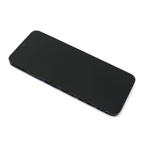 LCD displej (ekran) - Samsung A145F Galaxy A14 4G + Touch screen + okvir APLONG Original Material crni (MS).