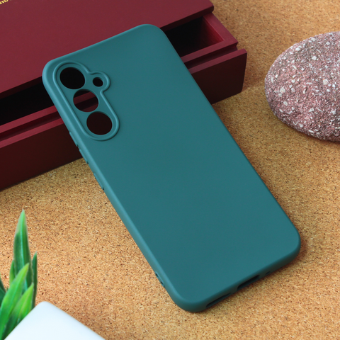 Zastitna maska (futrola) Teracell Giulietta - Samsung A546B Galaxy A54 5G mat zelena.