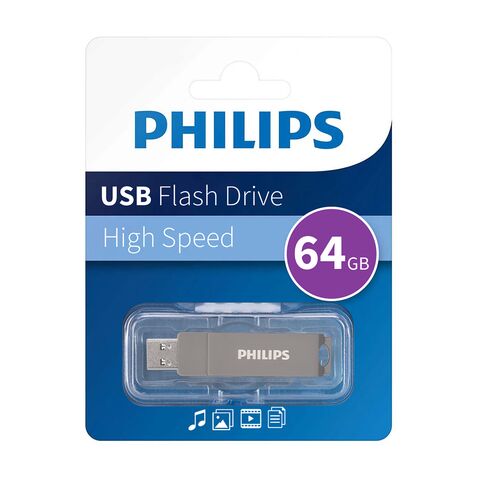 USB flash memorija Philips 60UT 3.2 dual port USB-A + type C 64GB (MS).
