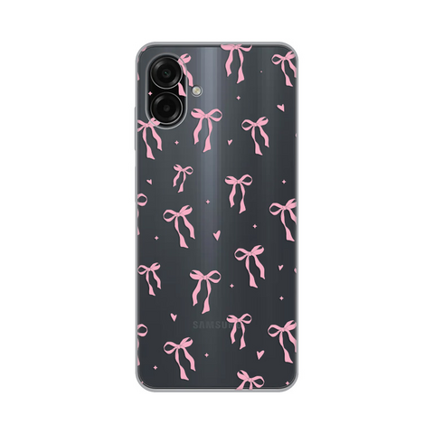 Zastitna ultra tanka (skin) maska / futrola PRINT - Samsung A075F Galaxy A07 Cute Bow.