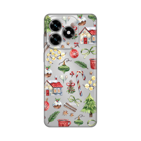 Zastitna ultra tanka (skin) maska / futrola PRINT - Huawei Honor X5c Plus Winter Spirit.