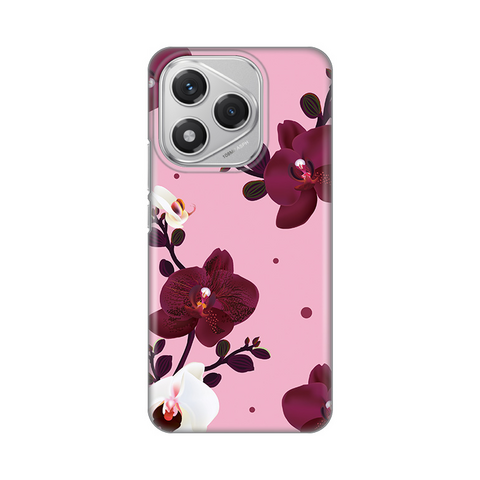 Zastitna ultra tanka (skin) maska / futrola PRINT - Huawei Honor 400 Lite Pink Orchid.