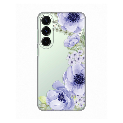 Zastitna ultra tanka (skin) maska / futrola PRINT - Samsung S936 Galaxy S25 Plus Blue Roses.