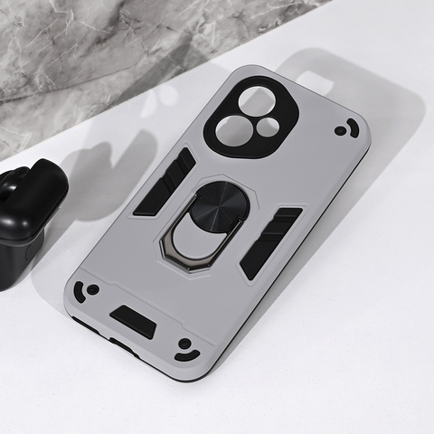 Zastitna maska (futrola) Hard Ring - Huawei Honor 400 siva.