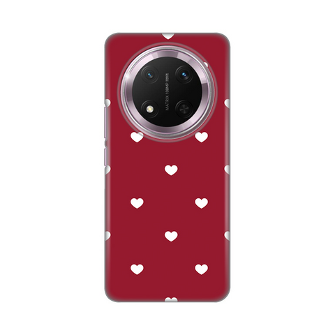 Zastitna ultra tanka (skin) maska / futrola PRINT - Huawei Honor Magic 7 lite Burgundy Hearts.