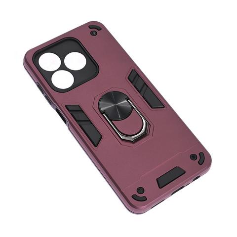 Zastitna maska (futrola) Hard Ring - Huawei Honor X5c Plus bordo.