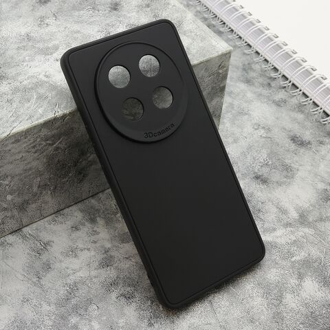 Zastitna maska (futrola) Soft 3D camera - Huawei Honor X9C/Magic 7 lite crna (MS).