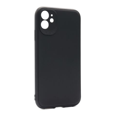 Zastitna maska (futrola) Soft 3D camera - Iphone 11 crna (MS).