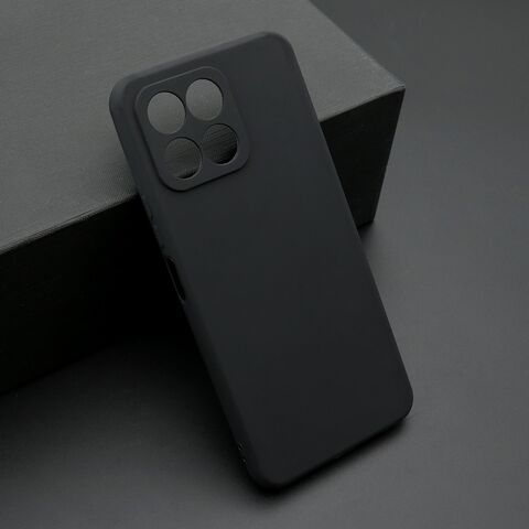 Zastitna ultra tanka (skin) maska / futrola KOLOR - Huawei Honor X8a crna (MS).