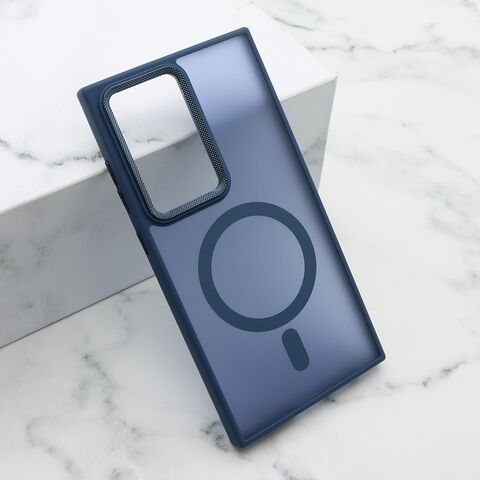 Zastitna maska (futrola) SILKY MAGSAFE II - Samsung S928 Galaxy S24 Ultra 5G plava (MS).