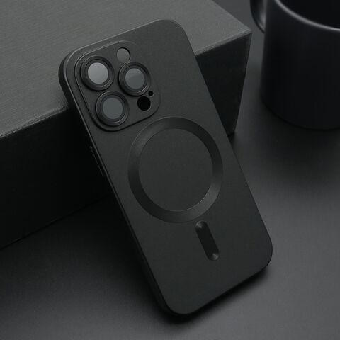 Zastitna maska (futrola) ELEGANT MAGSAFE - iPhone 14 Pro (6.1) crna (MS).