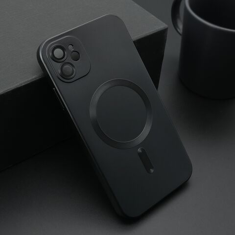 Zastitna maska (futrola) ELEGANT MAGSAFE - iPhone 11 (6.1) crna (MS).