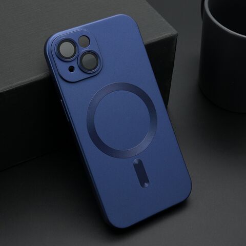 Zastitna maska (futrola) ELEGANT MAGSAFE - iPhone 15 plava (MS).