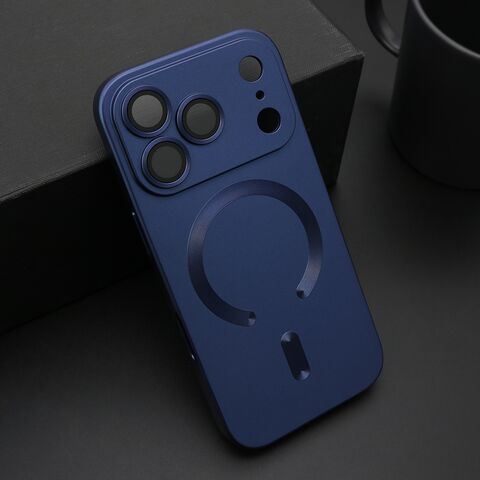 Zastitna maska (futrola) ELEGANT MAGSAFE - iPhone 17 Pro plava (MS).