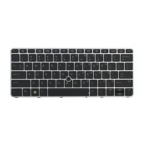 Tastatura - laptop HP 820 G3 sa misem sivi frejm.
