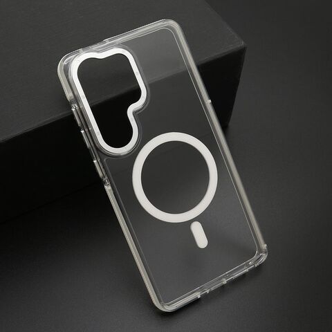 Zastitna maska (futrola) Transparent LOOK MagSafe - Samsung S948 Galaxy S26 Ultra 5G bela (MS).