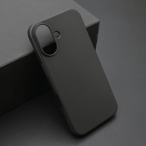 Zastitna ultra tanka (skin) maska / futrola KOLOR - iphone 16 (6.1) crna (MS).