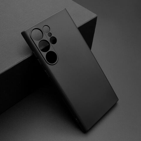 Zastitna ultra tanka (skin) maska / futrola KOLOR - Samsung Galaxy S23 Ultra crna (MS).